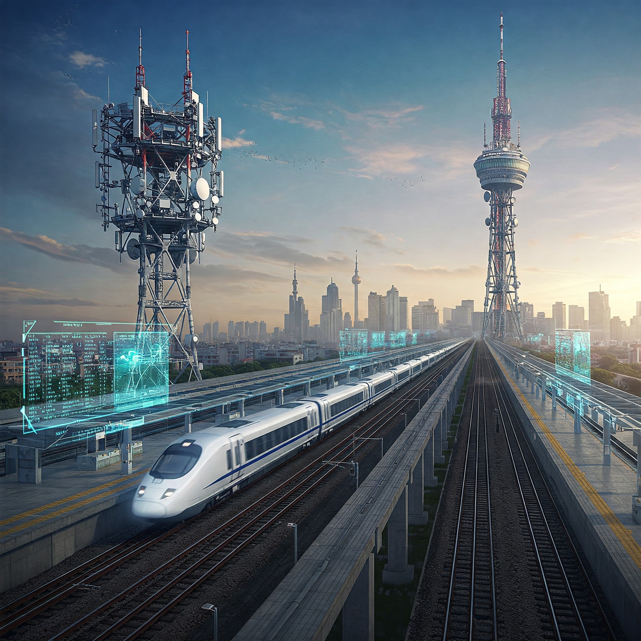 Railway and telecommunications infrastructure