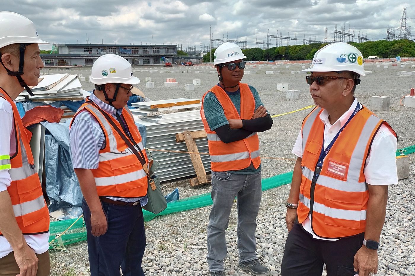 MG EXEO site coordination at the NSCR Mabalacat Depot