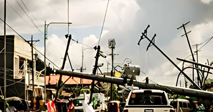Network restoration after a typhoon