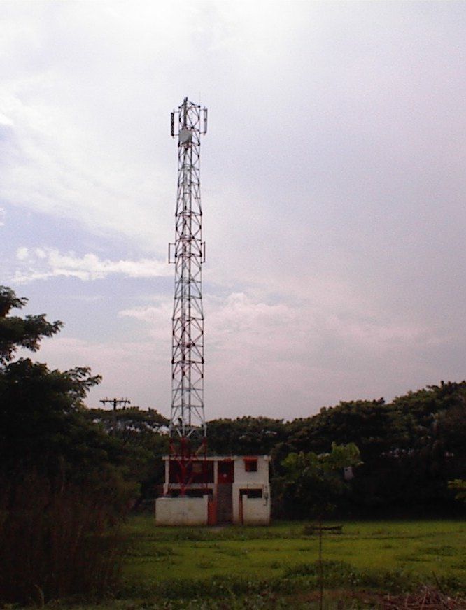 EX-SSM self-supporting tower designed by MG EXEO, Bangladesh
