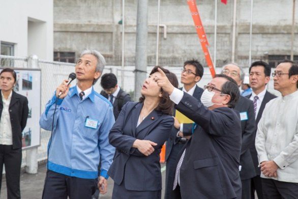 Ministerial visit to the training center, 2018